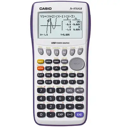 Casio fx-9750GII Graphing Calculator, View more