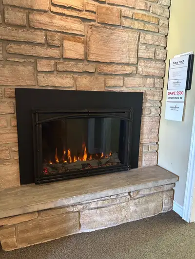 Kozy Heat Osseo Electric Fireplace Insert - Demo Sale, View more