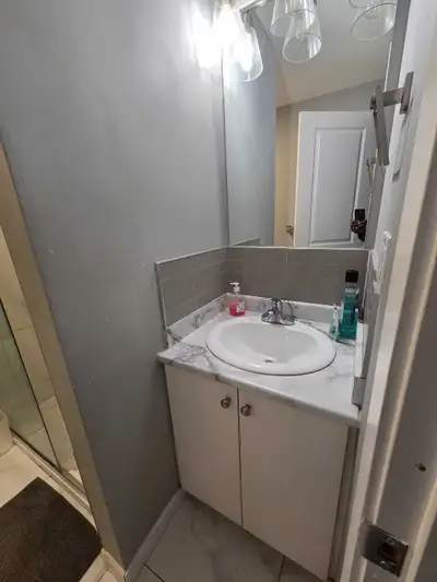 Room a available in a 2 bedroom basement to share . With free laundry, free wifi, free electricity a...