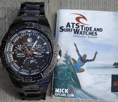 Rip Curl Midnight Cortez Tidemaster ATS Tide Watch, View more