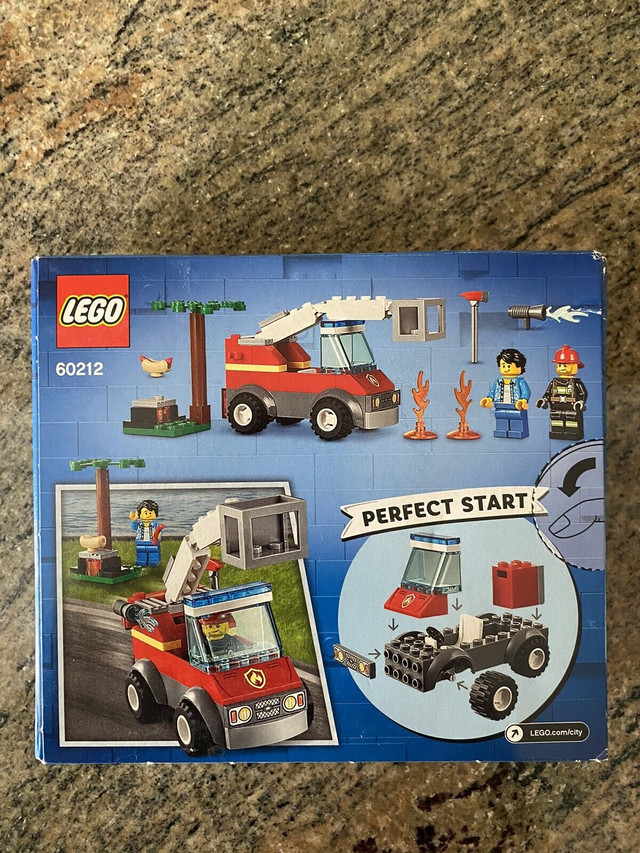 Lego Barbecue Burn Out City Fire Lego 60212 New in Sealed Box in Toys & Games in City of Toronto - Image 2