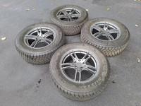 Blizzak Winter tires on alloy rims