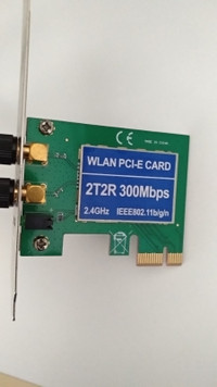 2.4Ghz  WiFi  PCIe Card