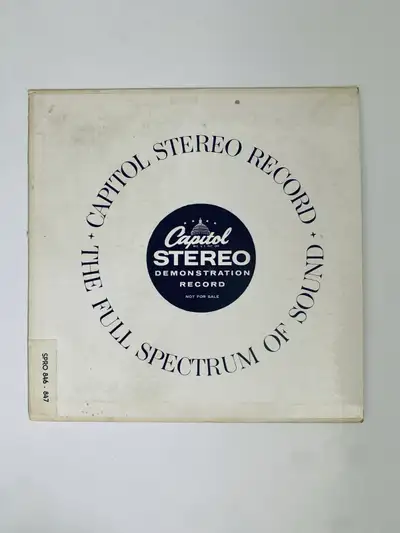 Capitol Records Stereo Demonstration Record (Vinyl Lp), View more