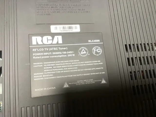 RCA 46" LCD TV in TVs in Gatineau - Image 7