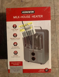 Heater * NEW * Konwin Milk House Heater