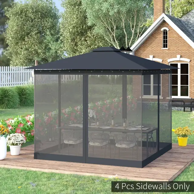 10x10’ Replacement Mesh Sidewall Netting w/4 Panels in Other in Markham / York Region - Image 2