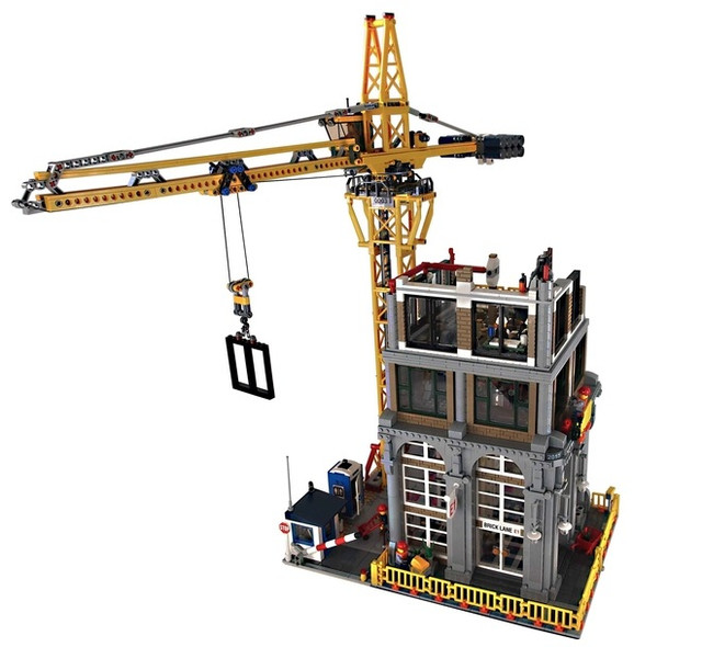 LEGO Ideas (rejeté/rejected) Modular Construction site UNIQUE! dans Jouets et jeux  à Laval/Rive Nord