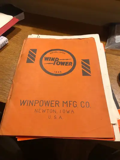 vintage 1944 Winpower Windmill/ farm products brochures, View more