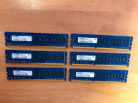 RAM memory, 12 GB, (6 x 2 GB), like new, [PHOTO]