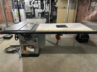 Delta 10” Cabinet Table Saw /router, View more