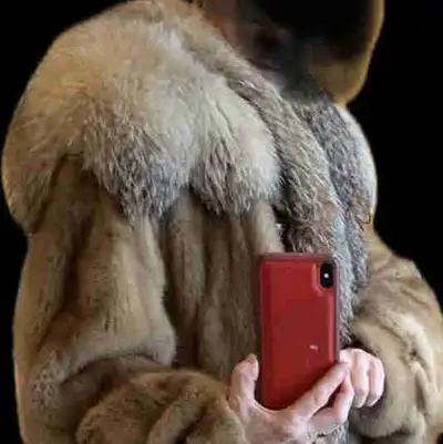 manteau vison et chapeau , View more