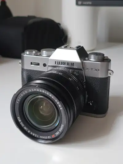 Selling my X-T30 I mirrorless camera. Both camera and lens are in like new condition. Under 300 shut...