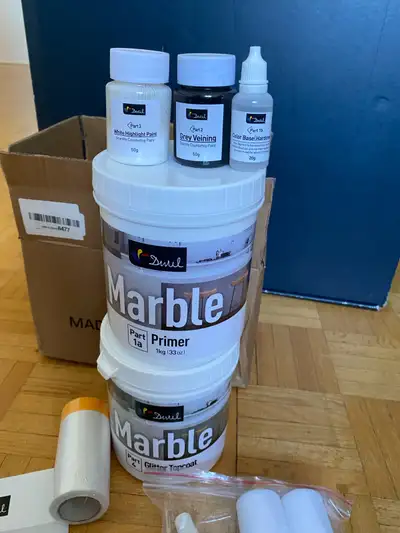 Dwil marble paint kit unused selling for $35.00