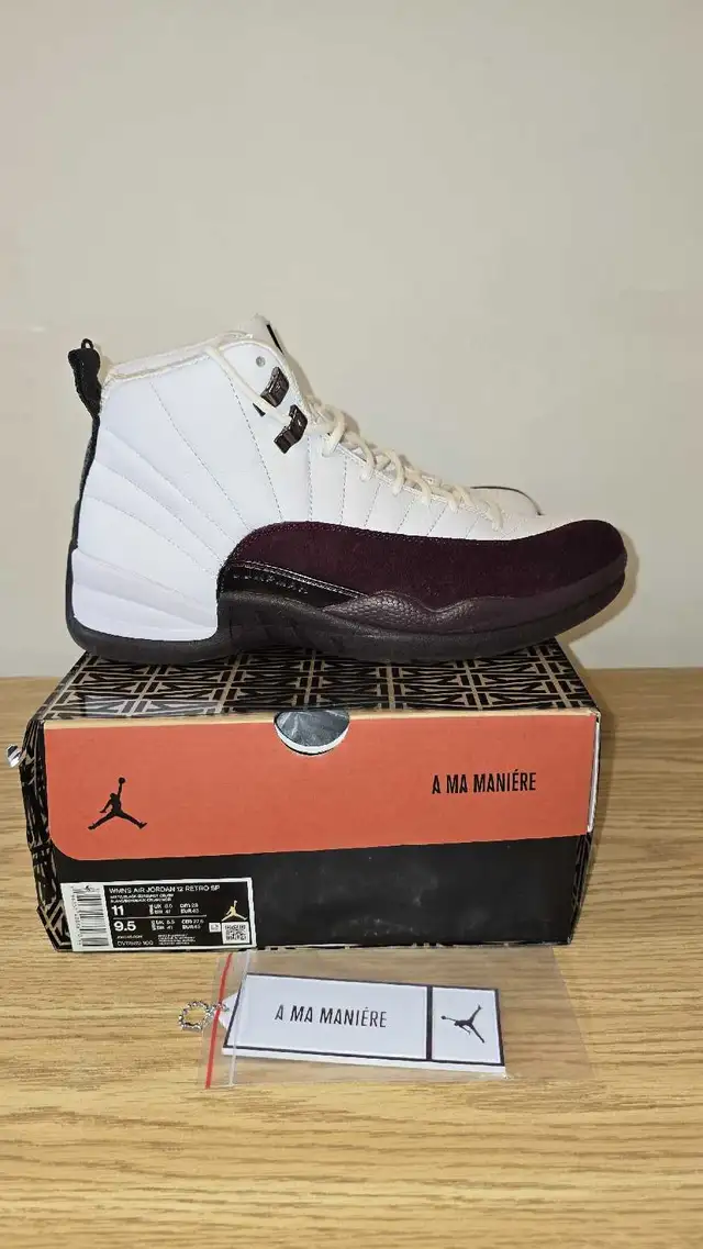 Jordan 12 A Ma Maniére - Size 9.5M/11W  in Men's Shoes in City of Toronto - Image 3