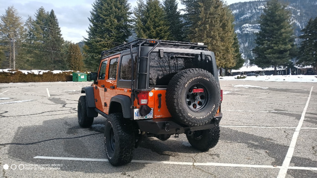  Super Charged 2012 Jeep Rubicon 3.6l  Unlimited in Cars & Trucks in Nelson - Image 4