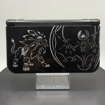 new 3DS XL/LL Pokémon Solgaleo & Lunala w/Charging Cable, View more
