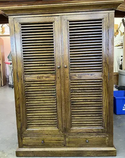 Solid Wood Armoire, View more