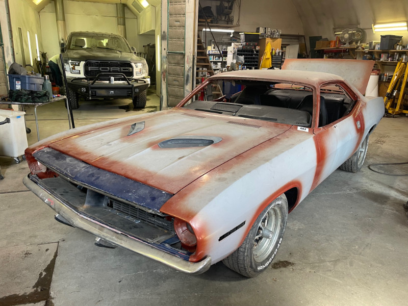 SELLING NOW Plymouth Barracuda 383 Magnum 4 Speed ONLINE AUCTION