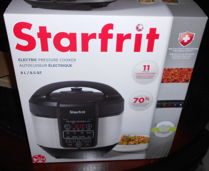 Starfrit Electric Pressure Cooker 8.5 Qt Microwaves & Cookers Port Alberni Kijiji