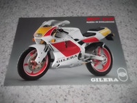 1990 Gilera SP 02  125cc  Sales Brochure