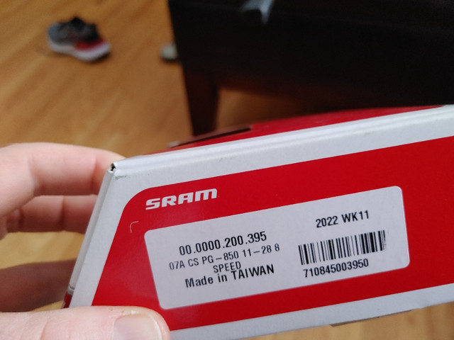 SRAM 8 speed cassette PG-850 in Frames & Parts in Ottawa - Image 2