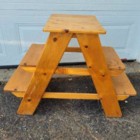 Solid pine plant stand home made $55