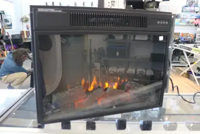 CANVAS Eastwood Electric Fireplace Model S2-TED23CG3 (#39788-1), View more