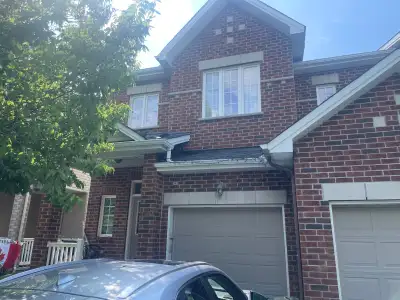 Bright and Beautiful 3 bdrm/3 bath END unit with private fenced yard, attach garage, fin bsmt, in su...