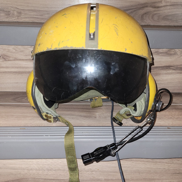 Scrace military 60s helicopter flight helmet in Arts & Collectibles in Red Deer