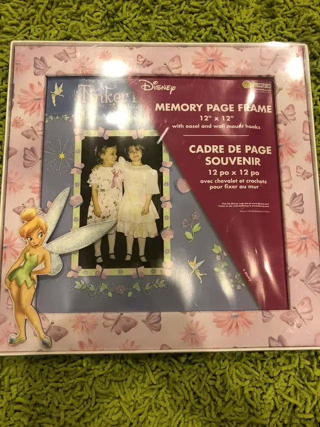 2 Brand NEW Disney memory page frames 12X1262863262526209123