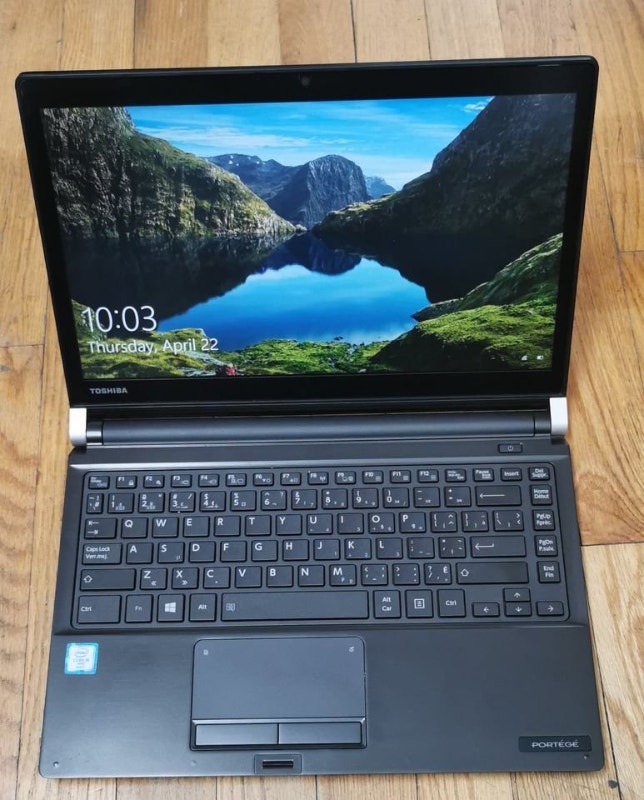 TOSHIBA Touchscreen i5 Laptop 8GB RAM 256GB SSD Windows 11 Laptops Ottawa Kijiji