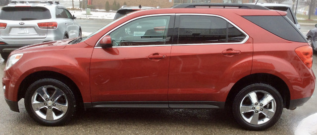 2013 CHEVROLET EQUINOX 2LT BURGUNDY AWD LEATHER SUNROOF LOADED in Cars & Trucks in City of Toronto - Image 4