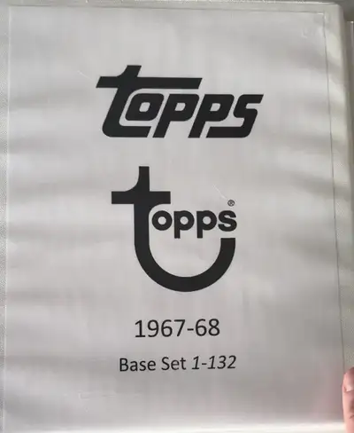 1967-68 Topps Hockey Complete Set 1-132, View more