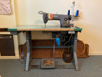 Industrial Sewing Machine with Feet and Thread-$250 OBO