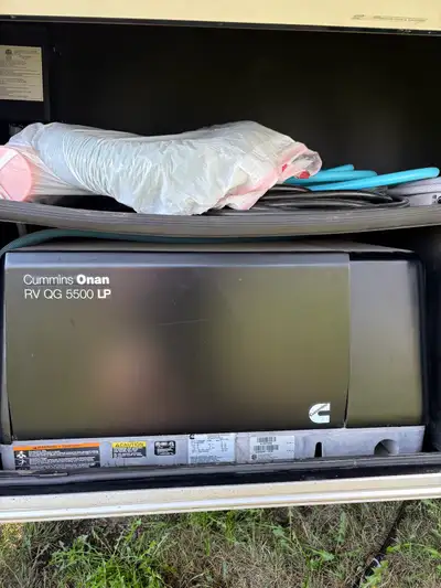 2012 Cummins Onan rv QG 5500 LP generator presently in my 2019 riverstone fifth wheel. The generator...