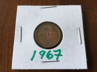 ROLL of 1867-1967 CANADIAN CENTENNIAL PENNIES