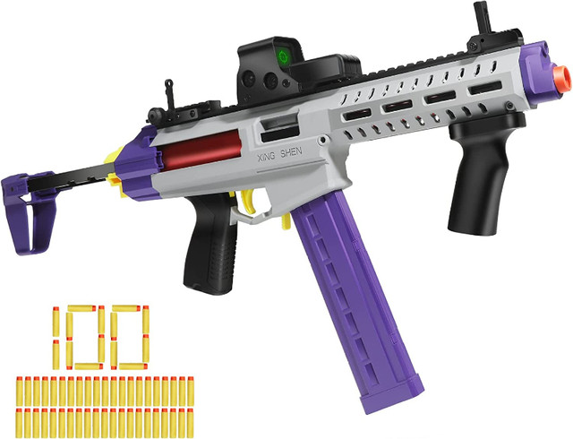 NEW FIRE PHOENIX Pro Grade Blaster Gun w/100 darts 150+ FPS nerf in Toys & Games in Oshawa / Durham Region