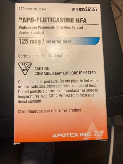 Fluticasone Propionate Inhalation Aerosol (Flovent), View more