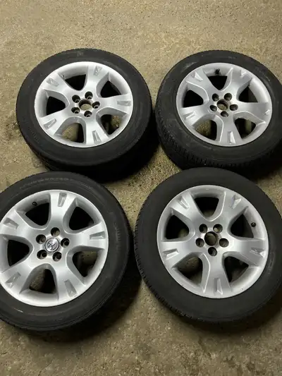 Toyota Matrix / Corolla Rims/ Tires. 16” inch. 205/55/16. Bolt Pattern: 5x100. 5 bolt. All Season Ti...