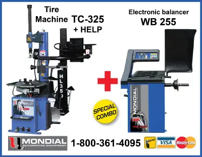 Semi automatic Tire machine 1-800-361-4095 ** We have more than 40 years of experience in the field...