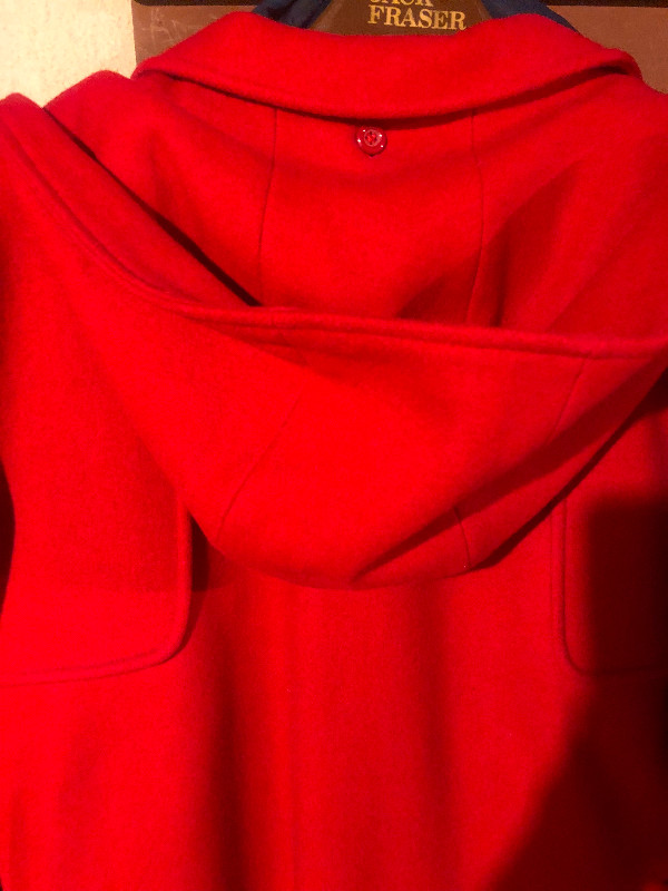 women's DUFFLE Red winter Coat. See description for details in Women's - Tops & Outerwear in Kitchener / Waterloo - Image 3