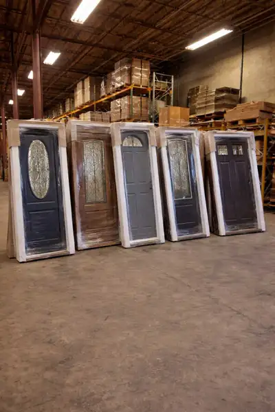 High end entry doors, energy Star rated. These are engineered for maximum security and weather resis...
