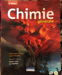 Chimie générale 5e édition | Raymond Chang