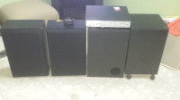SPEAKERS, SUBWOOFERS AND AMPLIFIER