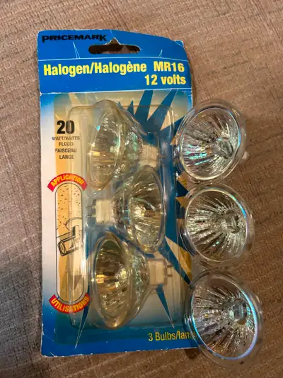 new never used, just picked up the wrong ones. 12 volt, 20 watt. 6 in total located in the Bridgewat...
