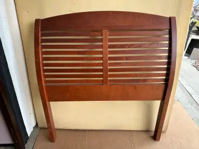 Twin (single) size wood headboard…ONLY $30, View more