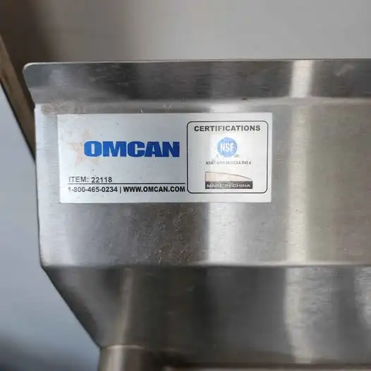 Omcan Commercial Sink w Faucet & Pre-Rinse Spray in Other in City of Toronto - Image 4