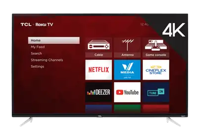 TCL 55" 4K Roku Smart TV (Model 55S423) – Barely Used, View more