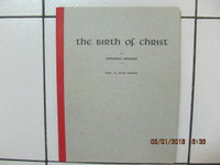 The Birth Of Christ Christmas Oratorio By RientsBeintema Cir1948